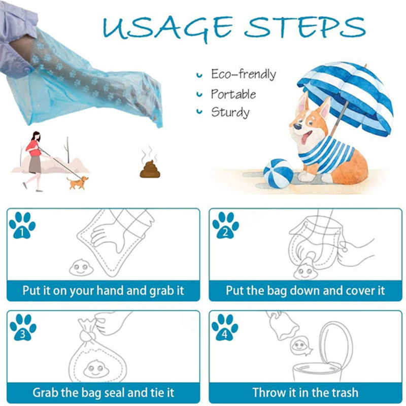 Pet Dog Poop Bags 