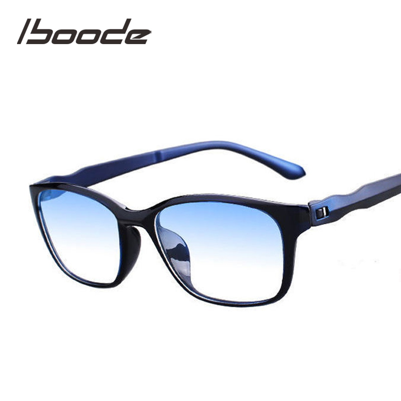 Iboode Reading Glasses Men anti Blue Rays Presbyopia Eyeglasses Antifatigue Computer Eyewear with +1.5 +2.0 +2.5 +3.0 +3.5 +4.0