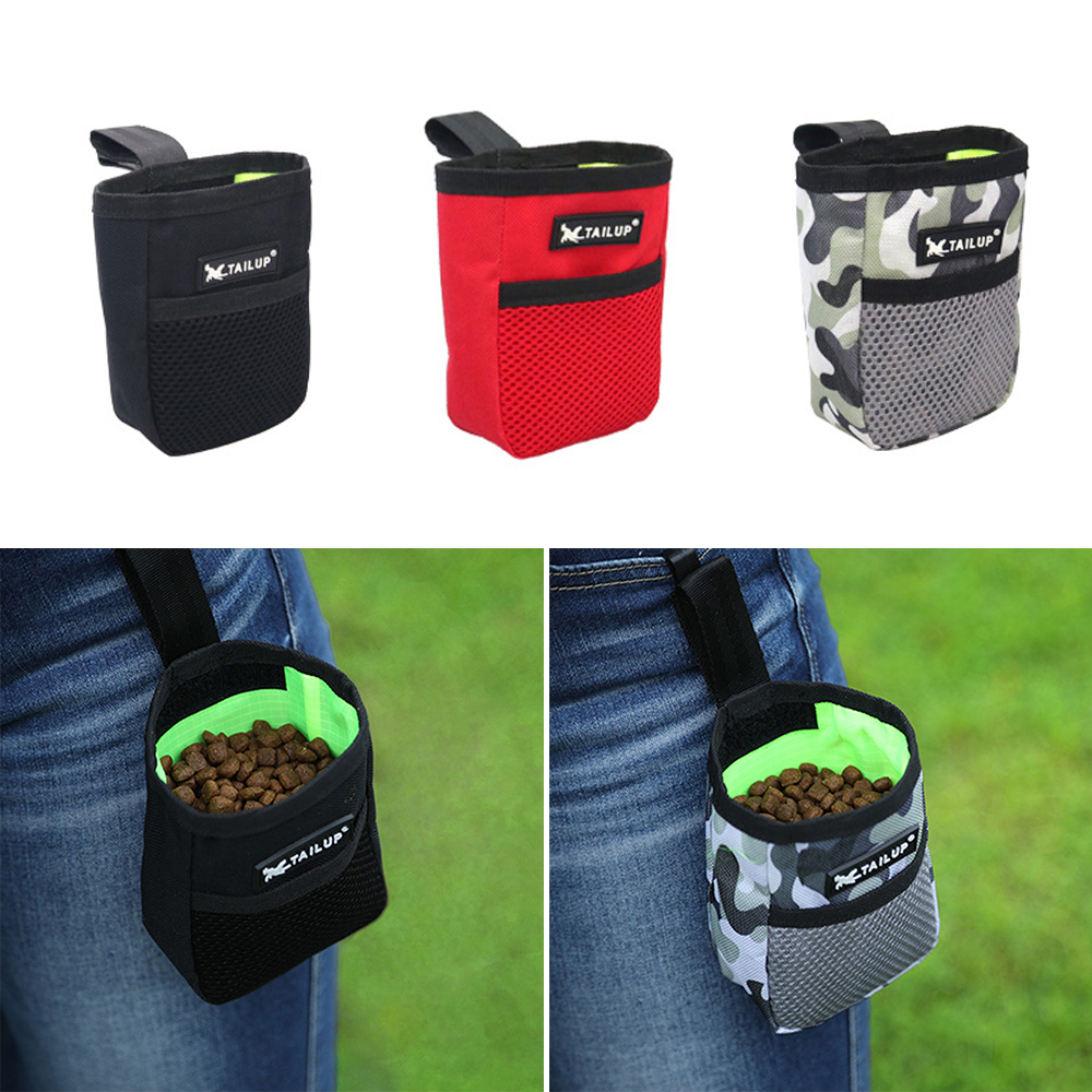 Outdoor Portable Training Dog Snack Bag Pet Supplies Strong Wear Resistance Large Capacity Puppy Products Waist Bag Durable