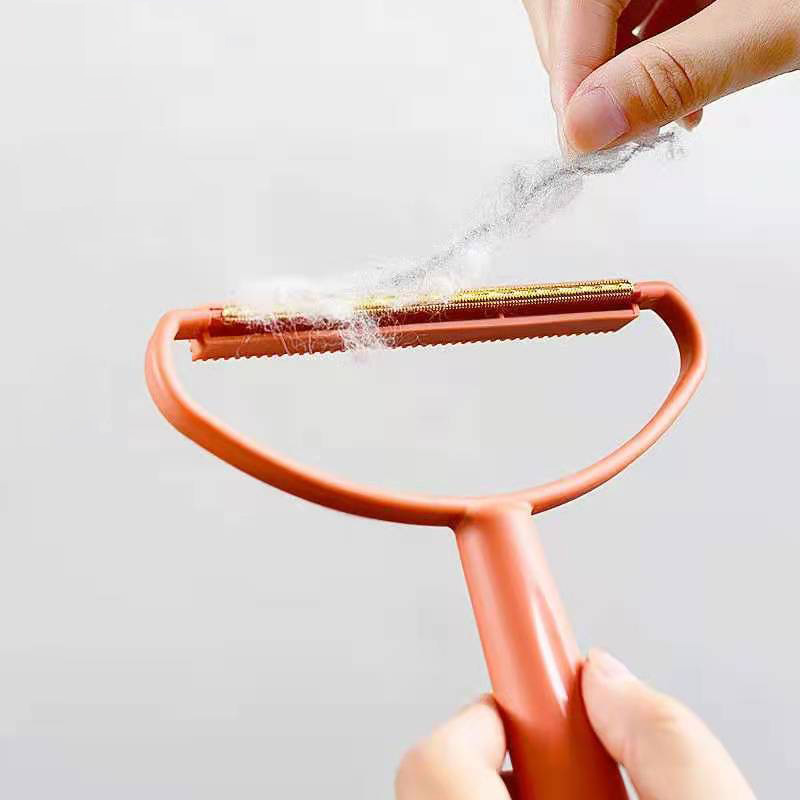 Portable Lint Remover Pet Hair Remover Brush Manual Lint Roller Sofa Clothes Cleaning Lint Brush Fuzz Fabric Shaver Brush Tool