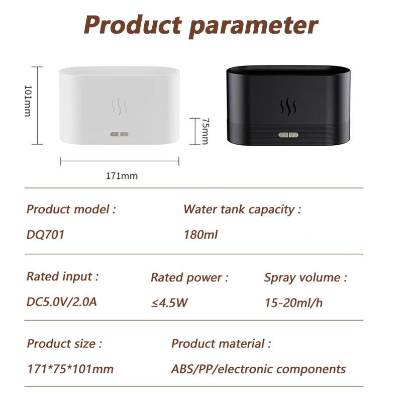 Ultrasonic Humidifier air freshener